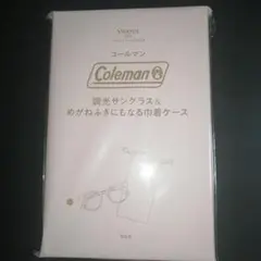 Sweet７月号付録　 Coleman　調光サングラス＆巾着ケース