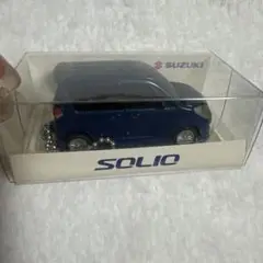 【未使用・ライト点灯確認済】スズキ　ソリオ　走る キーホルダー