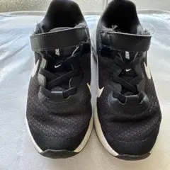 Nike ブラック ランニングシューズ ベルクロ