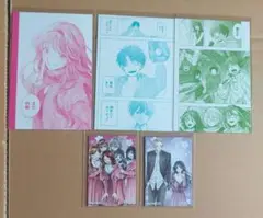 薫る花は凛と咲く　DMMくじ E賞　ポストカード　 イラストカード　特典