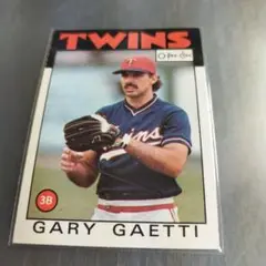 MLB 1986 Ｏ-PEE-CHEE　ゲーリーガイェティ　ミネソタツインズ