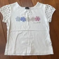 べべ　お花　半袖Tシャツ