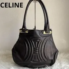 ✨CELINE✨ トリオンフ トートバッグ レザー ブラウン