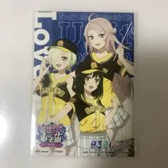 ラブライブ！シリーズ ユニット甲子園 特典ブロマイド R3BIRTH
