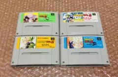 【SFCソフト4本セット・任天堂・ファミコン】bol