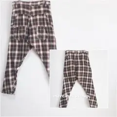 【mercibeaucoup】メルシーボークー うしろまえデニム ウール パンツ