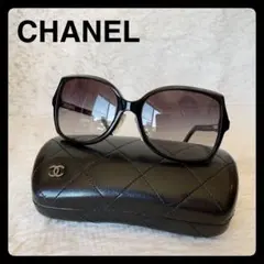 【極美品】CHANEL シャネル サングラス ココマーク マトラッセ ブラック