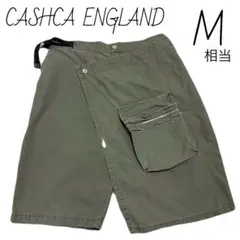 カシュカ　CASHCA ENGLAND エプロンショートパンツ　M相当