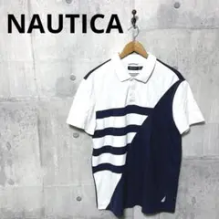 NAUTICA ノーティカ メンズビッグサイズ ポロシャツ XL ネイビー
