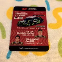 非売品　SUZUKA GT 300KM RACE GT500チームカード⑤