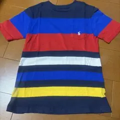 Polo Ralph Lauren ストライプ Tシャツ S(140)