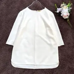 未使用級★ミューズドゥーズィエムクラス トリアセジョーゼットプルオーバー