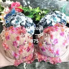 B75ワコール♥レシアージュ　素敵なブラジャー　２枚セット