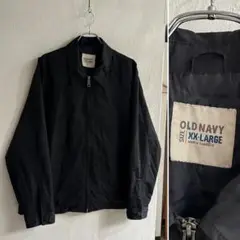 90S OLD NAVY ナイロン ジップアップブルゾン オールドネイビー
