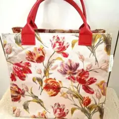 LAURA ASHLEY 花柄トートバッグ