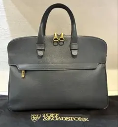 【美品】TOFF&LOADSTONE ライトブリーフバッグ　グレー