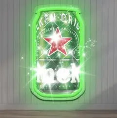 非売品 Heineken ネオン看板 約60cm x 20cm