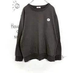 バンダイアパレル にゃんこ大戦争 スウェット(M)バックプリント グレージュ