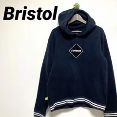 Bristol★FCRB★フリース★パーカー★ネイビー★L★メンズ★トップス★