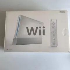 Wii 本体　箱付き　白　おまけ　マリオ　ソフト付き