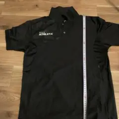 ATHLETA ブラック ポロシャツ 半袖