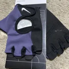 Nike トレーニンググローブ パープル/ブラック