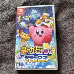 Switchカセット ケースのみ 星のカービー Wiiデラックス