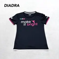 【ディアドラ】テニスウェア Tシャツ L スポーツウェア 速乾 ポリエステル
