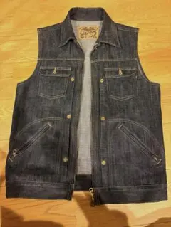 美品　ViSE REDTAIL デニムベスト