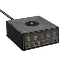 180W USB充電器 PD65W急速 5ポート PSE