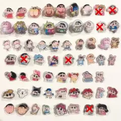 クレヨンしんちゃん 1〜2cmアクリル 100枚