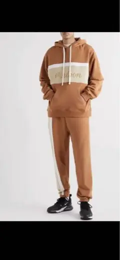 malbon golf スウェットパーカー セットアップ