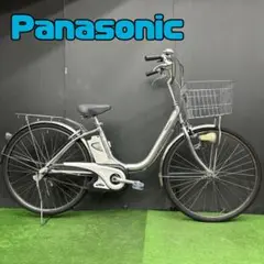 電動自転車 Panasonic ALFIT vivi シルバー　59⚫️ 電動自転車 Panasonic ALFIT vivi シルバー 59⚫️（57番