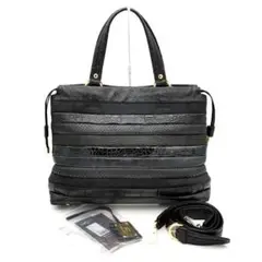 超美品 レザージュエルズ ショルダーバッグ JRA 01-21042501