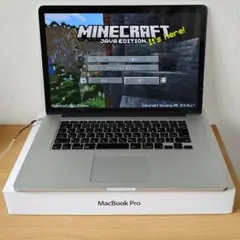 【動作良好】Macbook Pro 15インチ i7 SSD128　箱、充電器