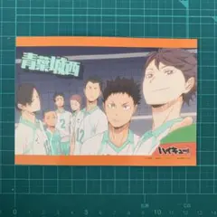 ハイキュー ネップリ ブロマイド 青葉城西