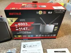 バッファロー／wxr-6000ax12p / 美品　Wi-Fi ルーター