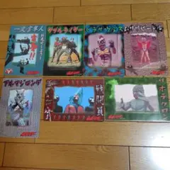 仮面ライダー E•グラフィックスカード 7枚