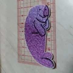 希少!?マナティのワッペン