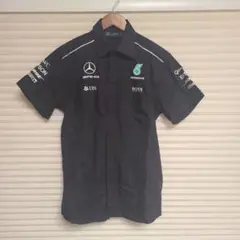 メルセデス AMG PETRONAS 半袖シャツ 黒 Sサイズ