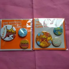 嵐「嵐フェス」缶バッチ ２個