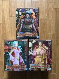 ワンピース フィギュアセット 3体 黒ひげ　ビビ　ロジャー