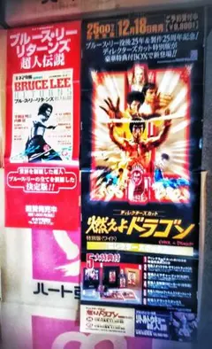 【1枚のみ】GOODBYE BRUCE LEEフランス版ポスター　ブルース・リー 1枚のみ】GOODBYE BRUCE LEEフランス版ポスターブルース・リー