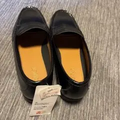 未使用品！黒のローファー！25くらい