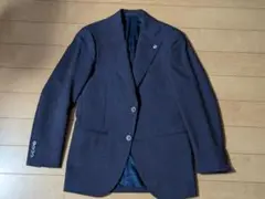 ラルディーニ LARDINI イタリア製 ブラウンメランジのスーツ サイズ42