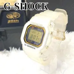 【極美品】G-SHOCK GW-M5625E-7JF 25周年記念モデル CASIO G-Shock GW-M5625E-7 25th ANNIVERSARY Solar Atomic