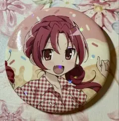 佐倉杏子　まどか☆マギカ ホロキャラ缶バッジ　ice cream PARTY