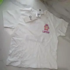 新品　GU Lotso Tシャツ 110cm 　トイ・ストーリー