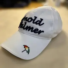 Arnold Palmer 刺繍ロゴキャップ 18 白　美品