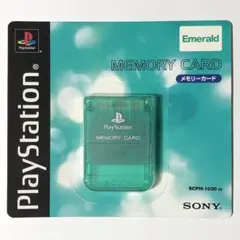 SONY PS 純正メモリーカード エメラルド 新品